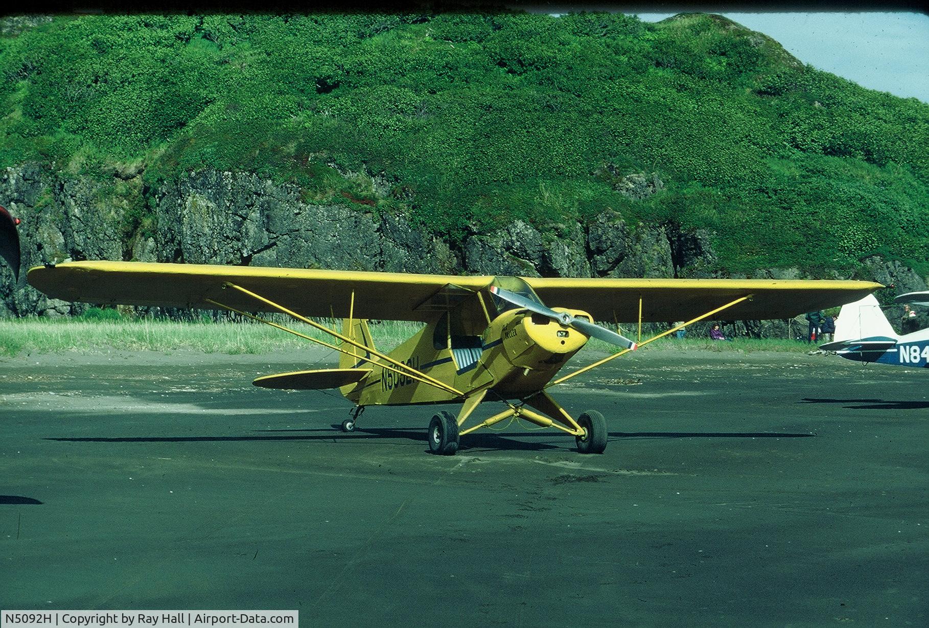 N5092H, 1949 Piper PA-11 Cub Special C/N 11-994, On the beach