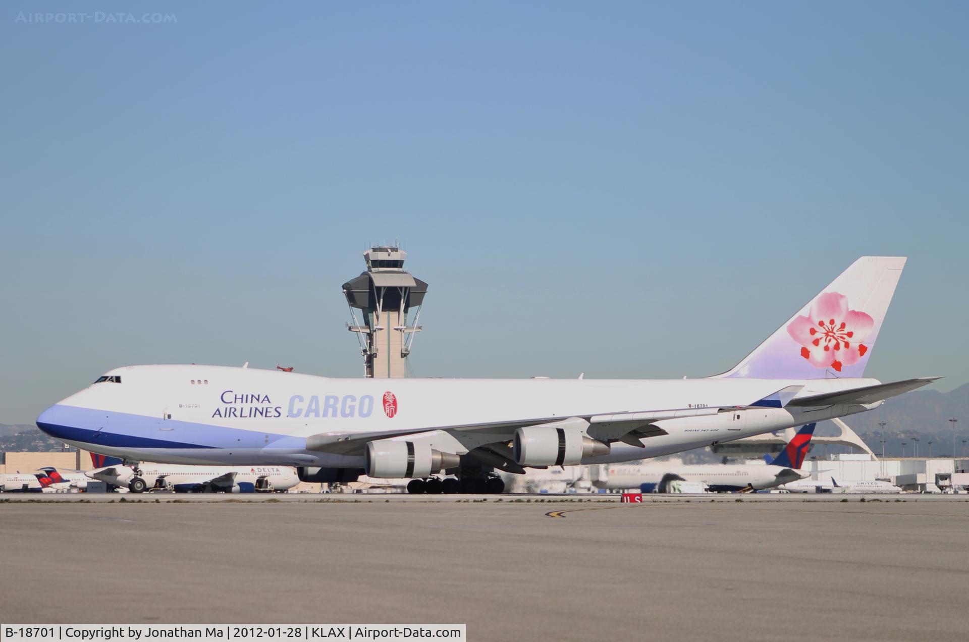 B-18701, 2000 Boeing 747-409F/SCD C/N 30759, Taken from Flight Path Museum's apron