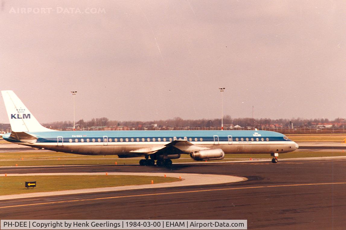 PH-DEE, 1968 Douglas DC-8-63 C/N 46019, KLM