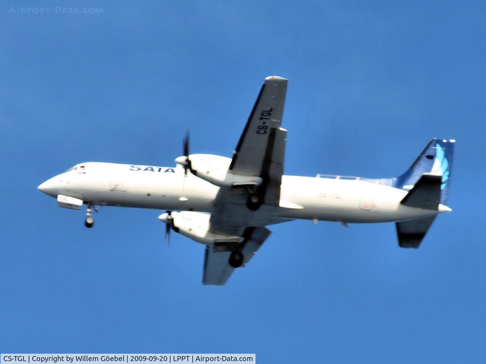CS-TGL, 1989 British Aerospace ATP C/N 2019, Take off from Lisbon Airport