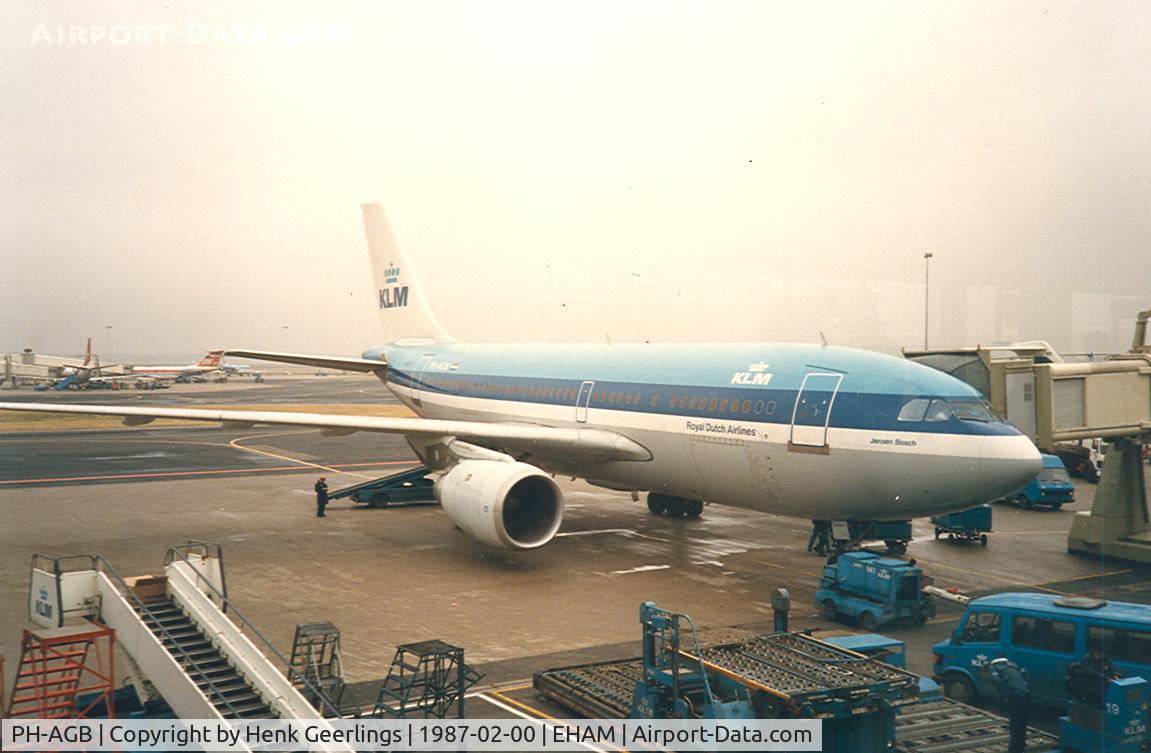 PH-AGB, 1983 Airbus A310-203 C/N 245, KLM