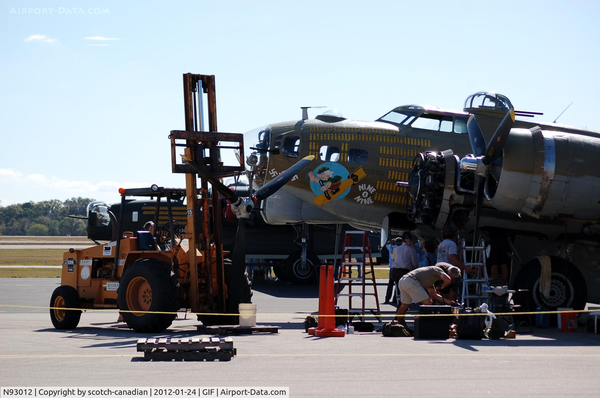 N93012, 1944 Boeing B-17G-30-BO Flying Fortress C/N 32264, 1944 Boeing B-17G N93012 