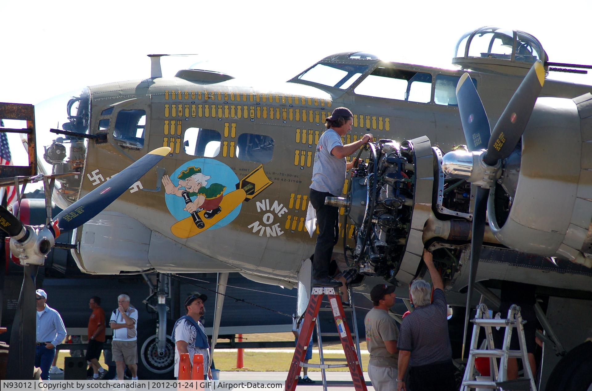 N93012, 1944 Boeing B-17G-30-BO Flying Fortress C/N 32264, 1944 Boeing B-17G N93012 