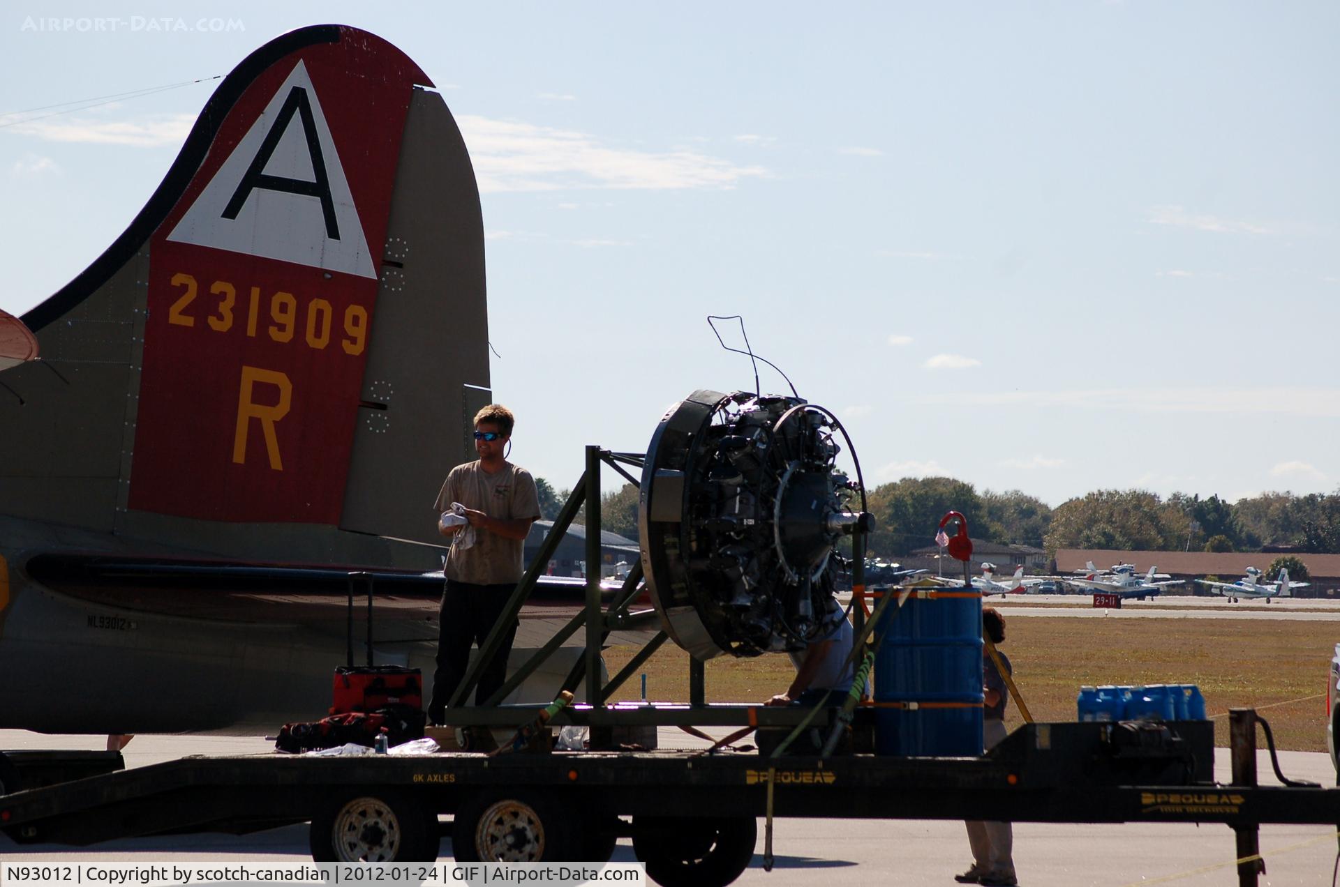 N93012, 1944 Boeing B-17G-30-BO Flying Fortress C/N 32264, 1944 Boeing B-17G N93012 