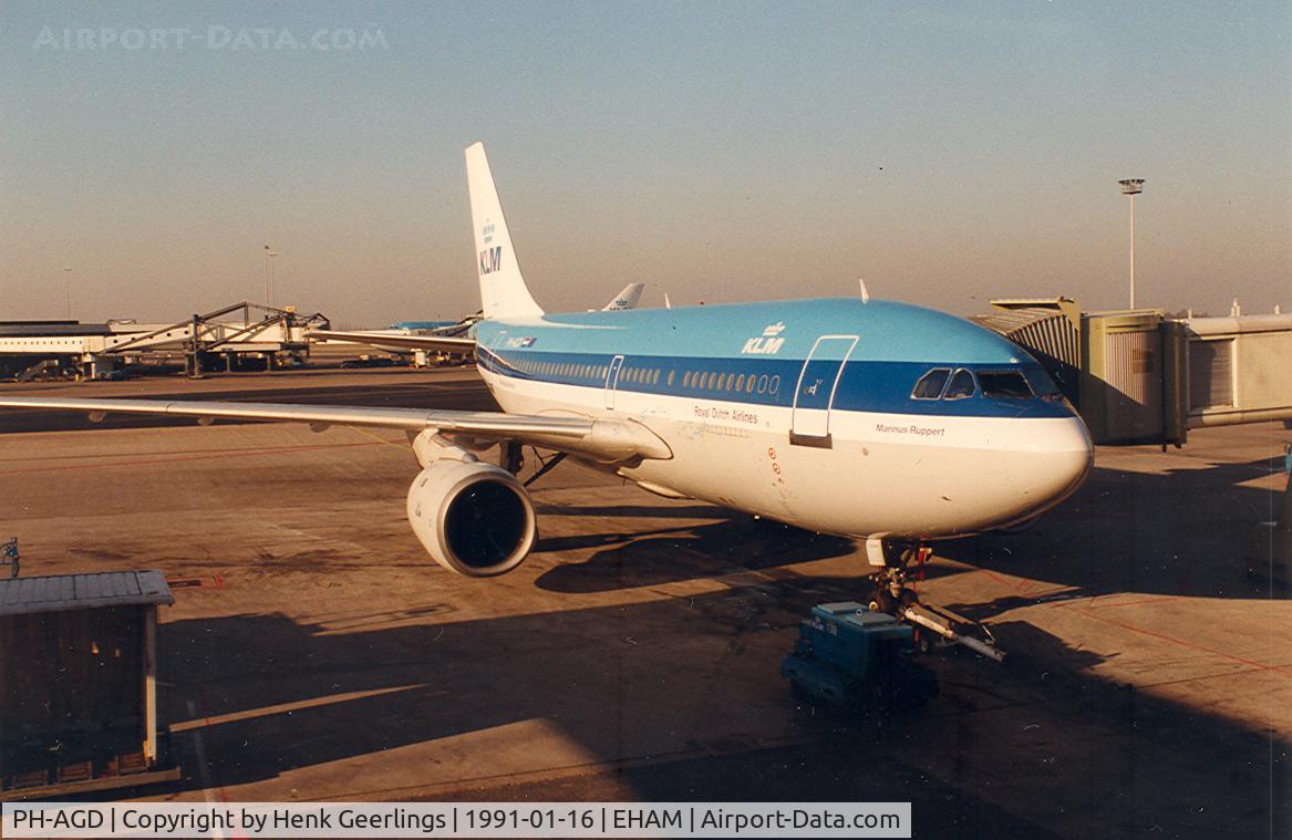 PH-AGD, 1983 Airbus A310-203 C/N 264, KLM