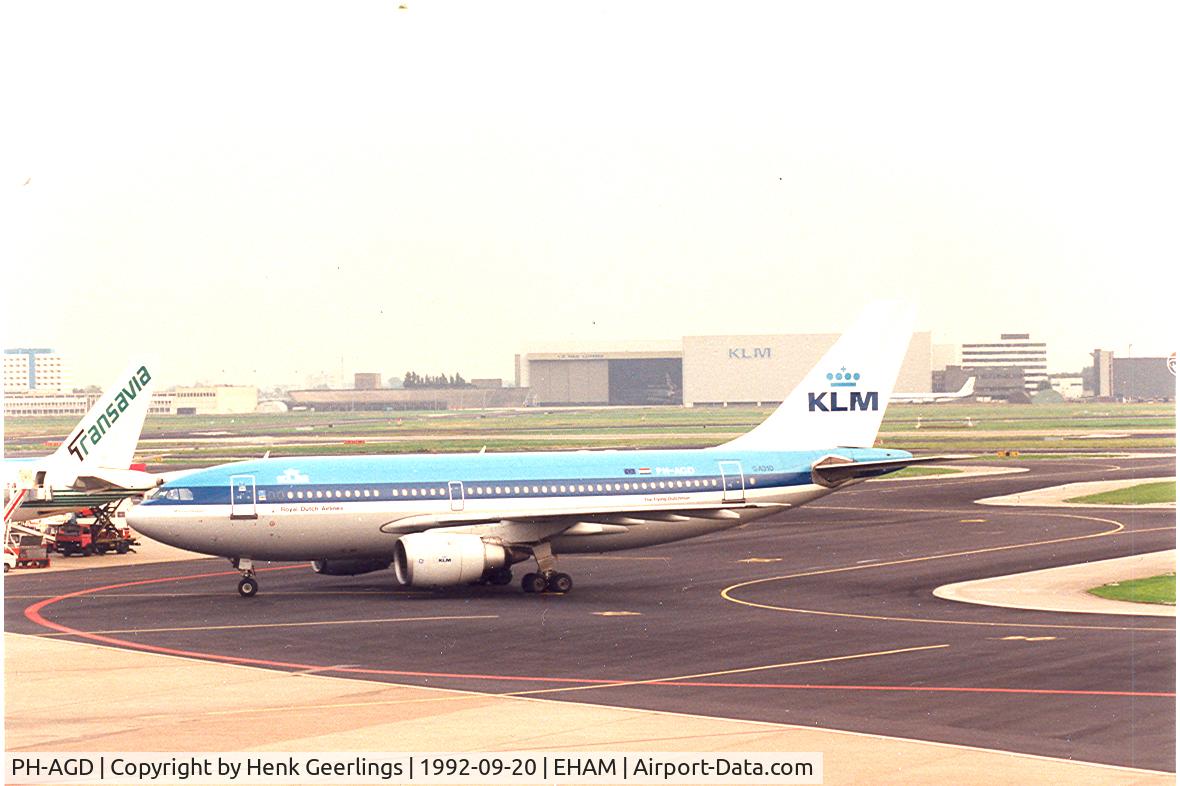 PH-AGD, 1983 Airbus A310-203 C/N 264, KLM