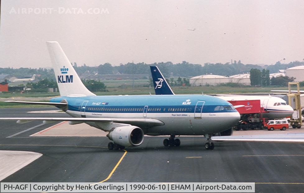 PH-AGF, 1984 Airbus A310-203 C/N 297, KLM