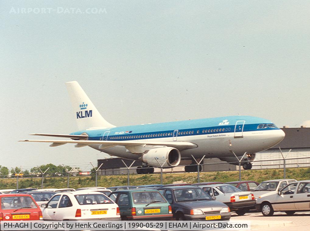 PH-AGH, 1985 Airbus A310-203 C/N 362, KLM