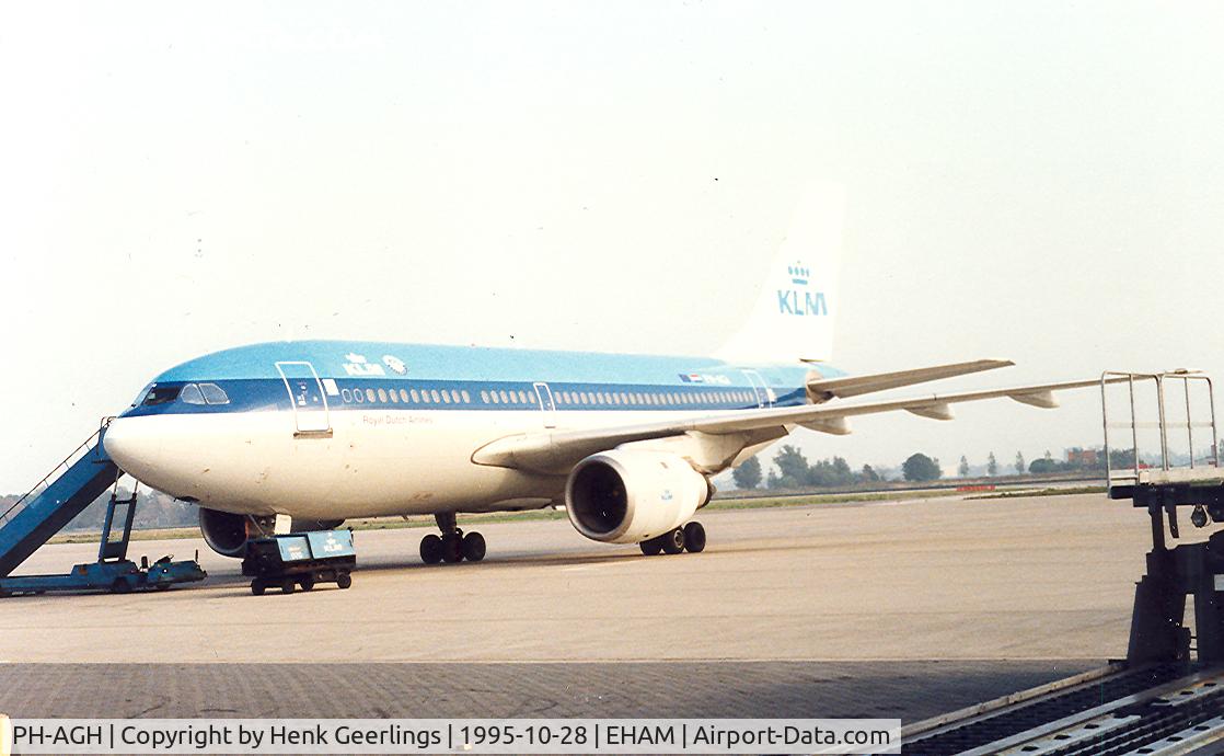 PH-AGH, 1985 Airbus A310-203 C/N 362, KLM