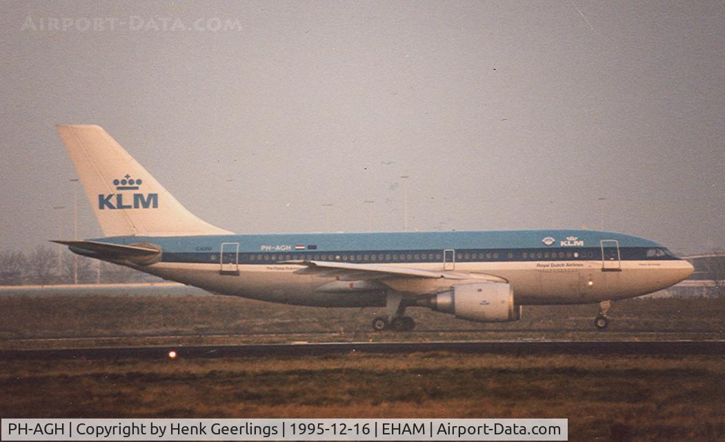 PH-AGH, 1985 Airbus A310-203 C/N 362, KLM