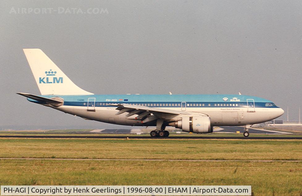 PH-AGI, 1985 Airbus A310-203 C/N 364, KLM