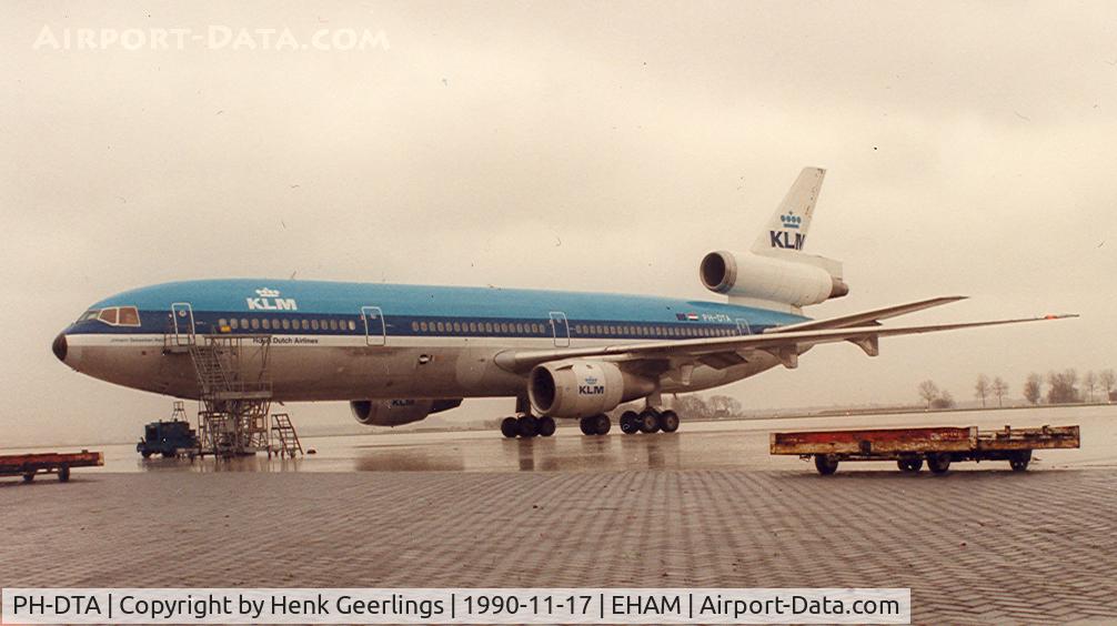 PH-DTA, 1972 Douglas DC-10-30 C/N 46550, KLM
