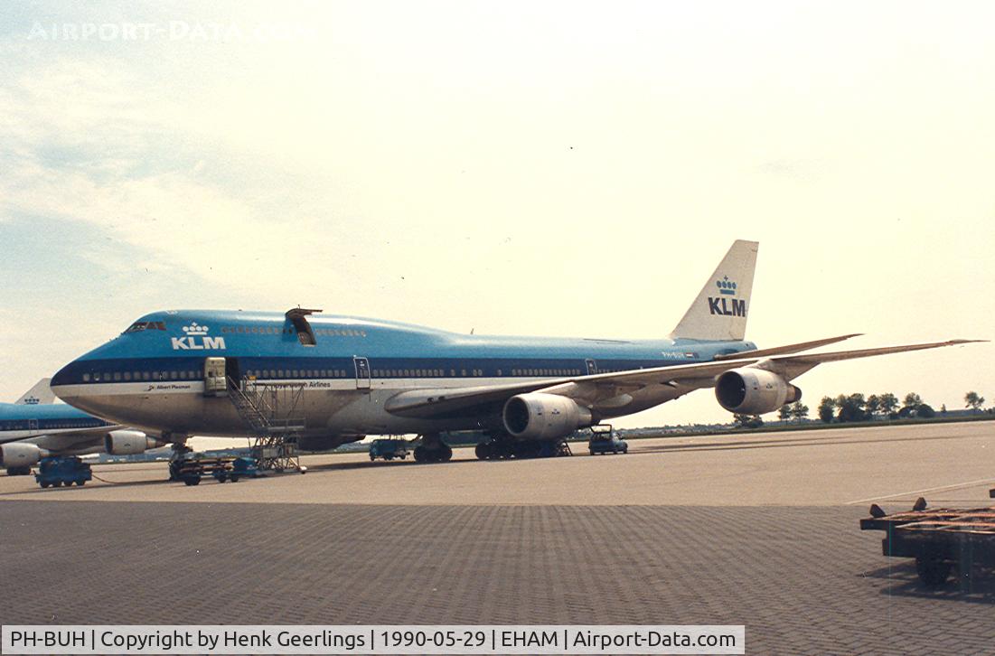 PH-BUH, 1975 Boeing 747-206B C/N 21110, KLM , B747-206B SUD