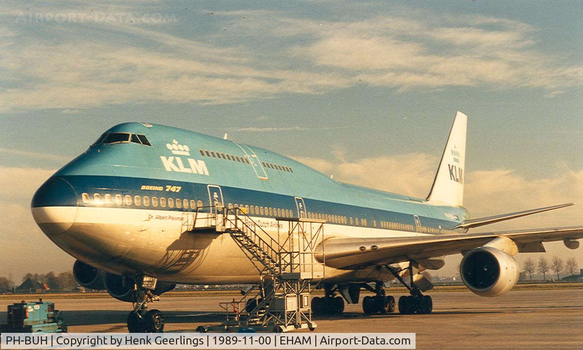 PH-BUH, 1975 Boeing 747-206B C/N 21110, KLM , B747-206B SUD