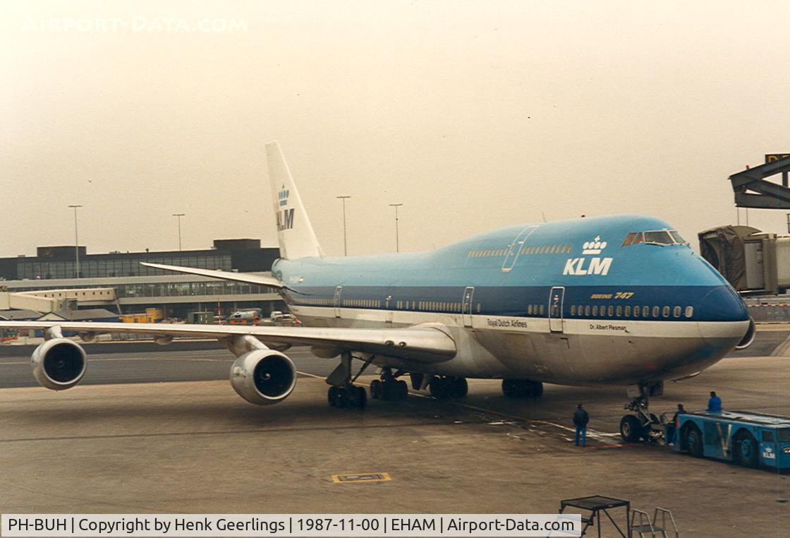 PH-BUH, 1975 Boeing 747-206B C/N 21110, KLM , B747 - 206B SUD