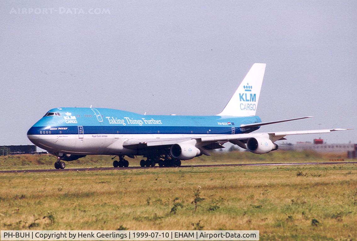 PH-BUH, 1975 Boeing 747-206B C/N 21110, KLN Cargo  , B747 Full Freighter. Special logo =Taking Things Further

Photo taken by Martijn Geerlings