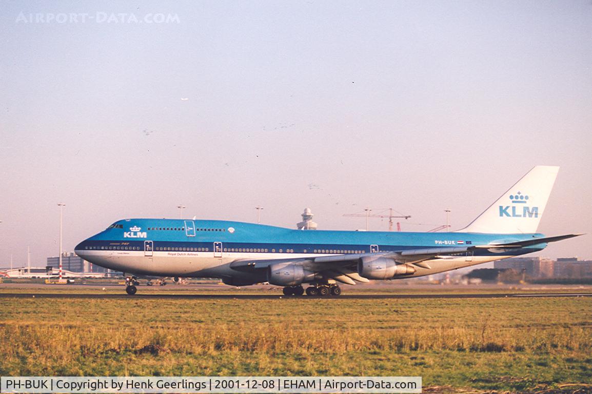 PH-BUK, 1978 Boeing 747-206B (SUD) C/N 21549, KLM , B747-206B SUD.
This aircraft is now at he aviation museum Aviodrome at Lelystad Airport (EHLE)