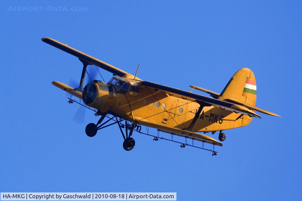 HA-MKG, 1974 PZL-Mielec AN-2R C/N 1G158-12, HA-MKG over Budapest, Hungary.