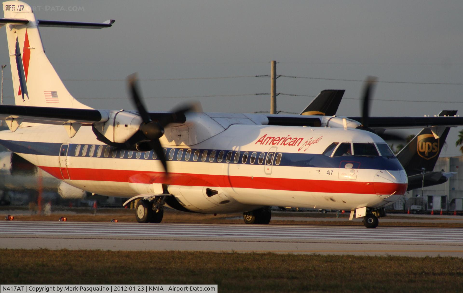 N417AT, 1994 ATR 72-212 C/N 417, ATR-72-212