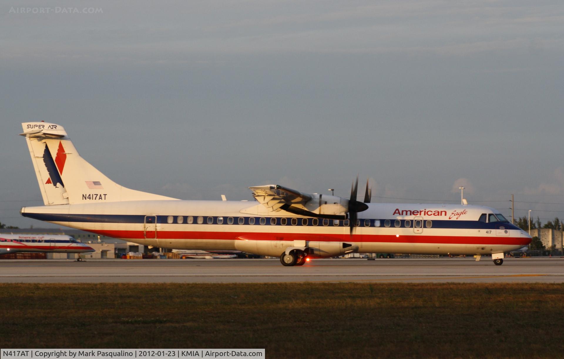 N417AT, 1994 ATR 72-212 C/N 417, ATR-72-212