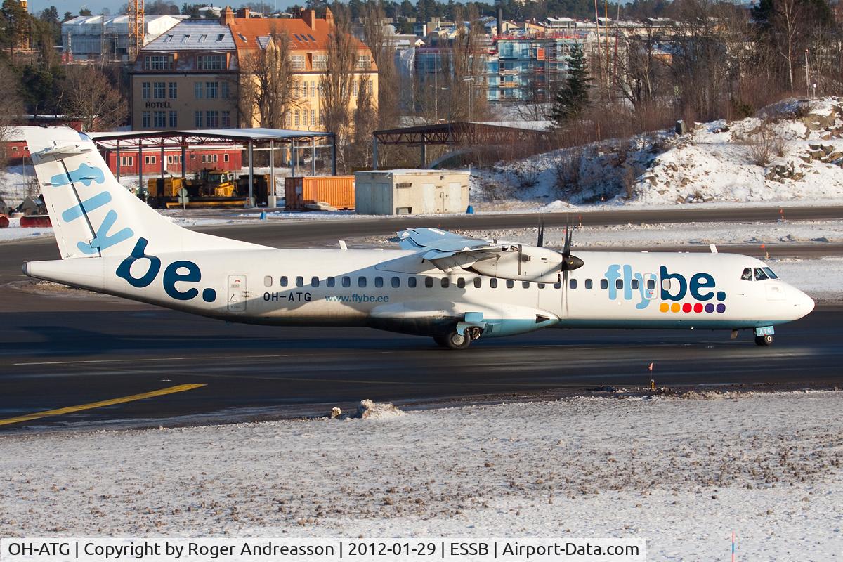 OH-ATG, 2007 ATR 72-212A C/N 757, Flight FC5651 to Copenhagen