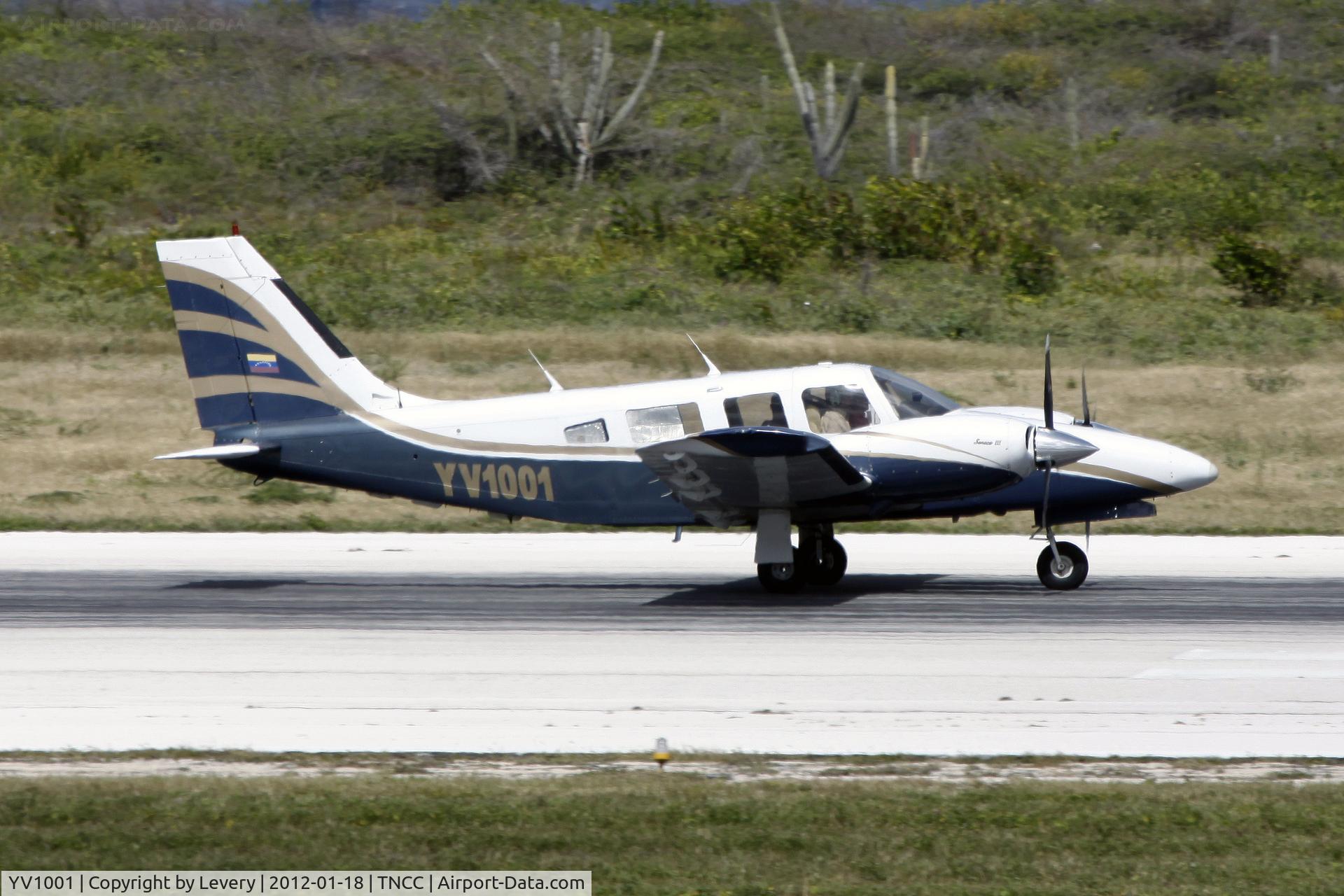 YV1001, 1981 Piper PA-34-220T C/N 34-8133277, Arrival at Hato!