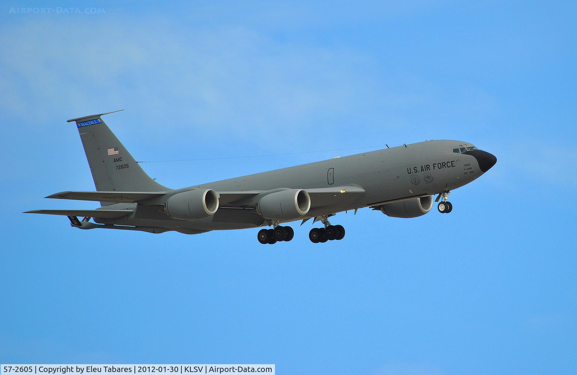 57-2605, 1958 Boeing KC-135R Stratotanker C/N 17741, Taken during Red Flag Exercise at Nellis Air Force Base, Nevada.