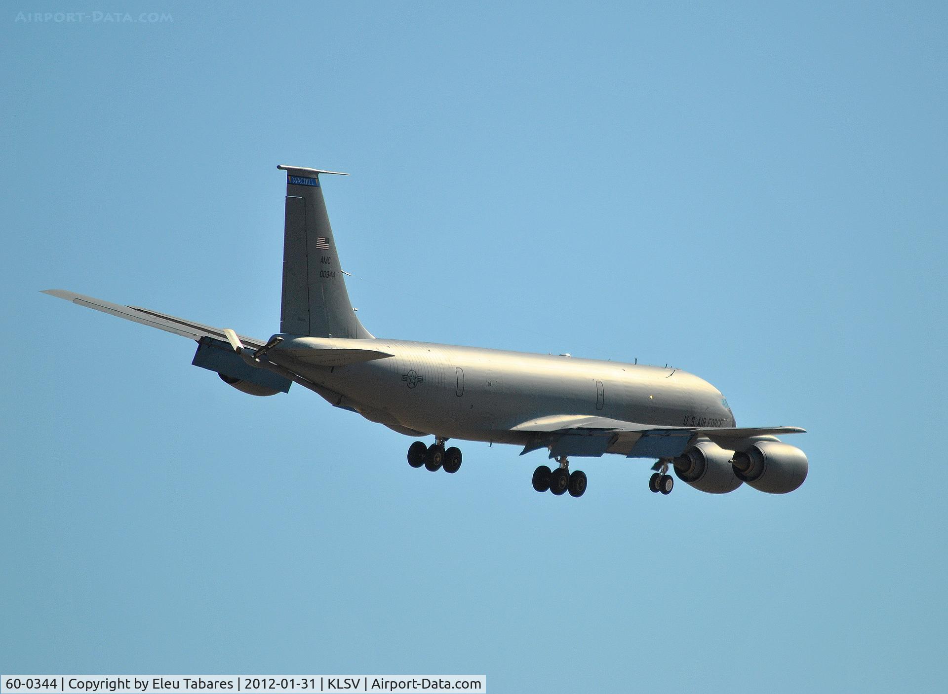 60-0344, 1960 Boeing KC-135T Stratotanker C/N 18119, Taken during Red Flag Exercise at Nellis Air Force Base, Nevada.