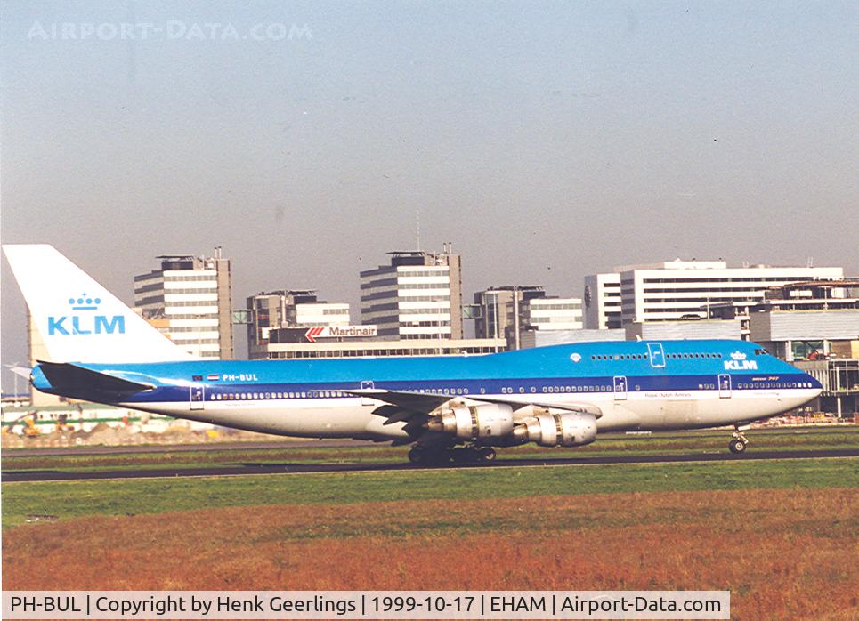 PH-BUL, 1978 Boeing 747-206B C/N 21550, KLM  B747-206B SUD (Stretched Upper Deck)