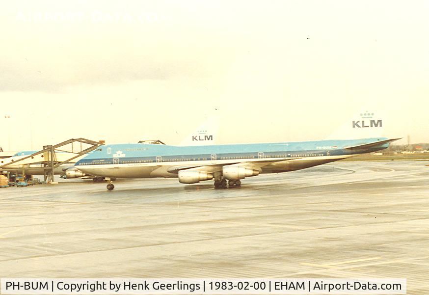 PH-BUM, 1979 Boeing 747-206B (SUD) C/N 21659, KLM . Lateron converted to SUD ( Stretched Upper Deck )