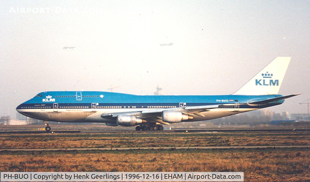 PH-BUO, 1979 Boeing 747-206B (SUD) C/N 21848, KLM