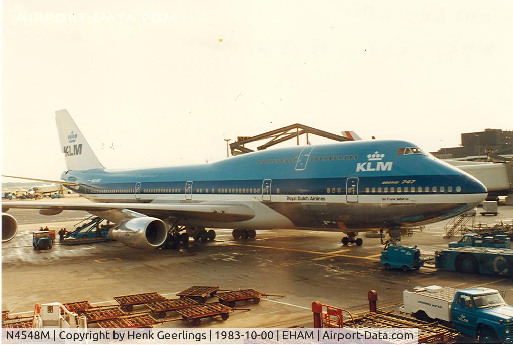 N4548M, 1983 Boeing 747-306M C/N 23056, KLM