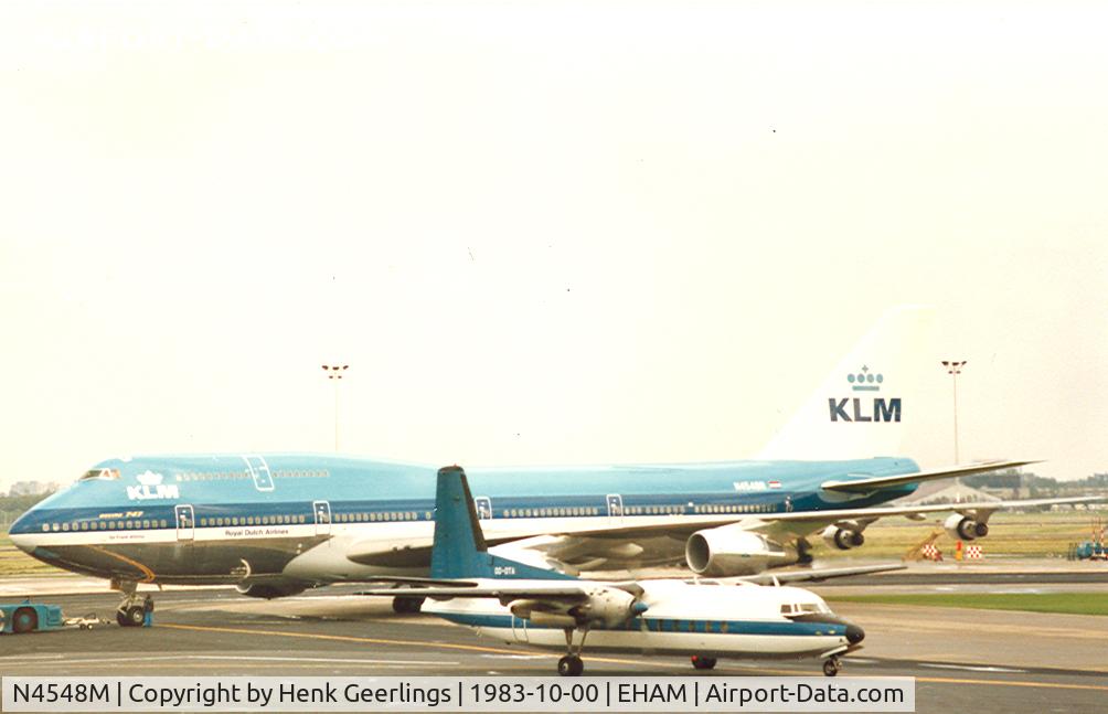 N4548M, 1983 Boeing 747-306M C/N 23056, KLM , later re regi into PH-BUU