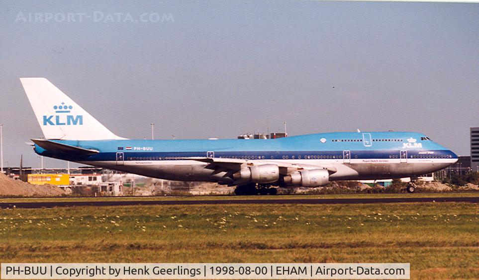 PH-BUU, 1983 Boeing 747-306M C/N 23056, KLM
