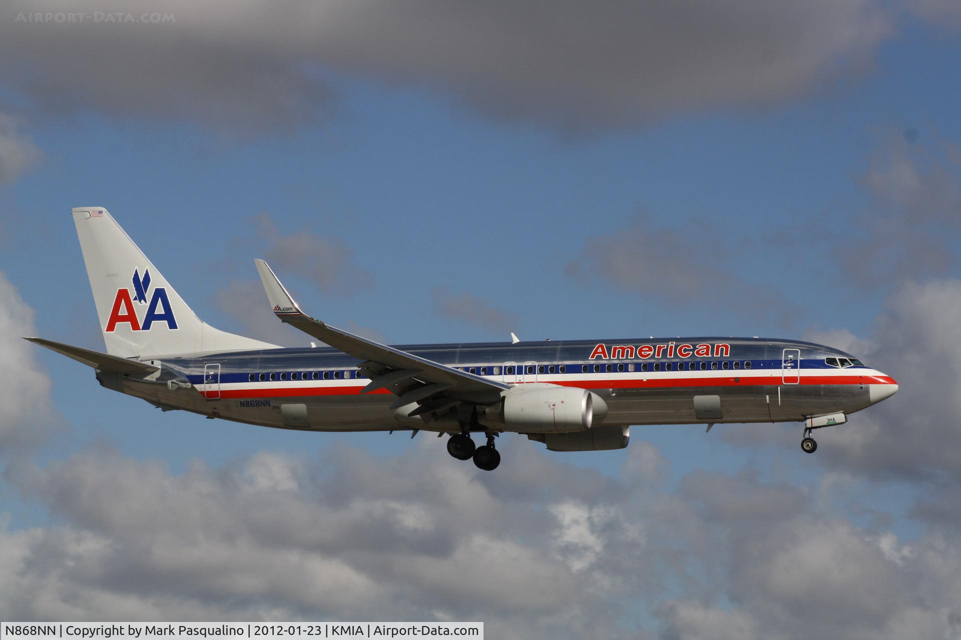 N868NN, 2011 Boeing 737-823 C/N 40763, Boeing 737-800