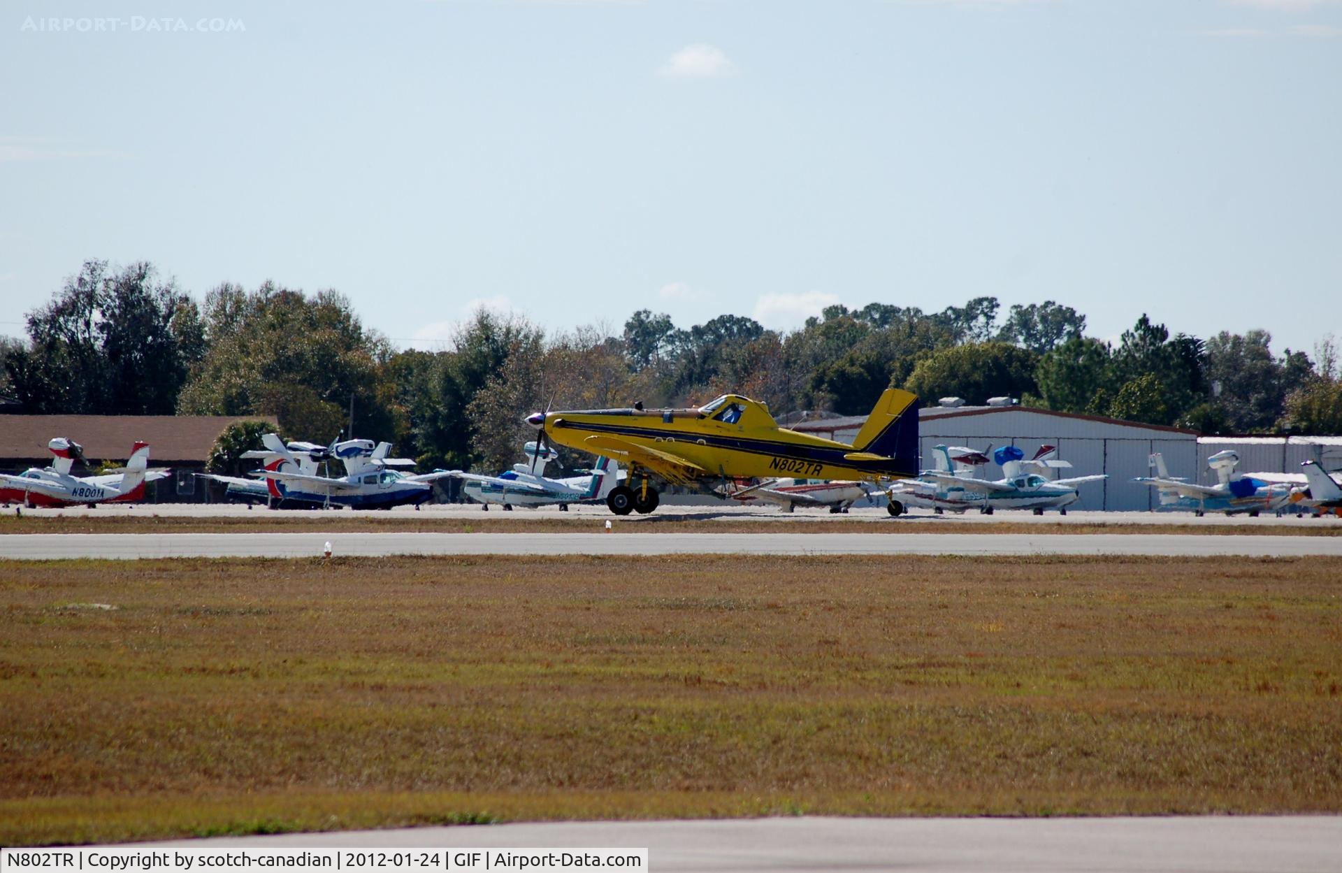 N802TR, Air Tractor Inc AT-802A C/N 802A-0415, Air Tractor Inc. AT-802A N802TR at at Gilbert Airport, Winter Haven, FL