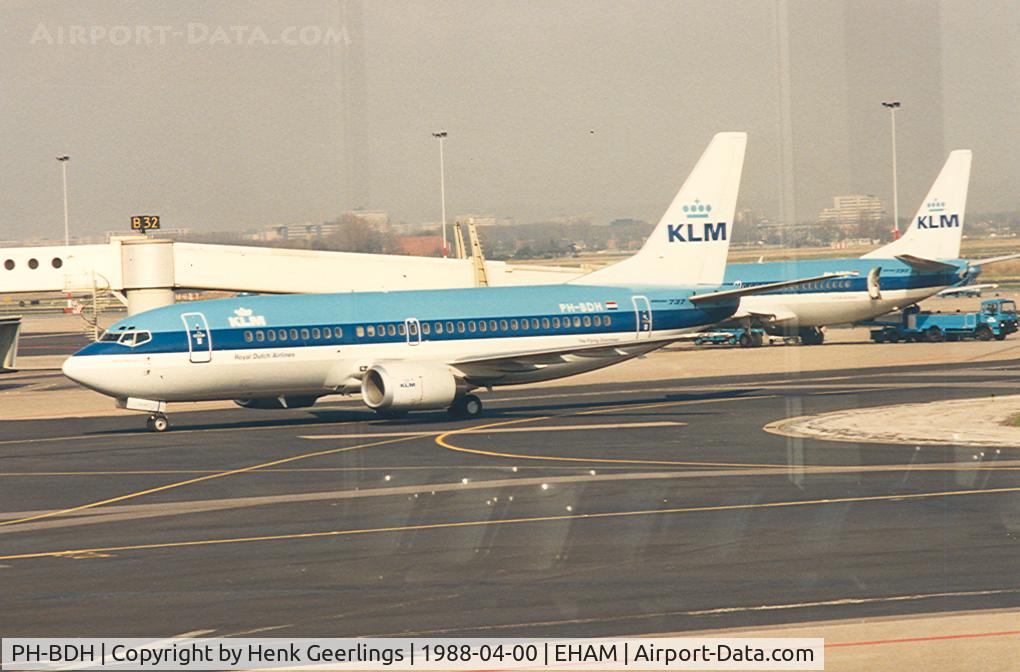 PH-BDH, 1986 Boeing 737-306 C/N 23543, KLM
