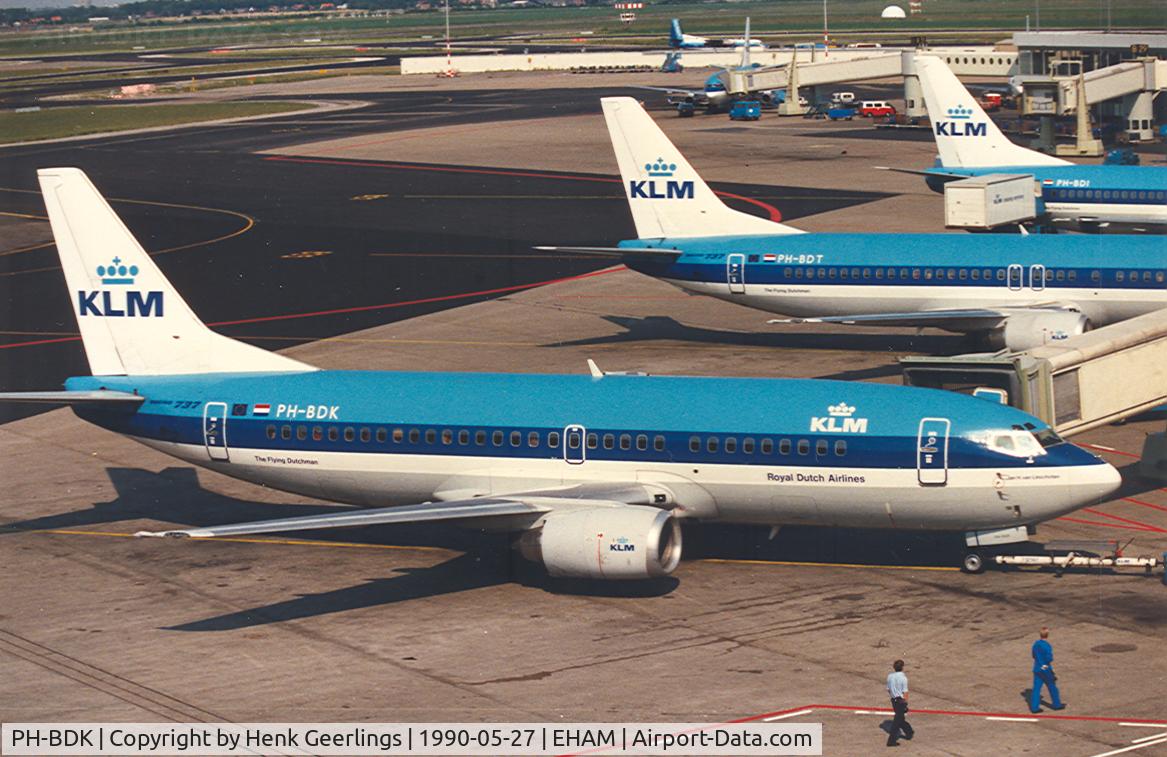 PH-BDK, Boeing 737-306 C/N 23545, KLM