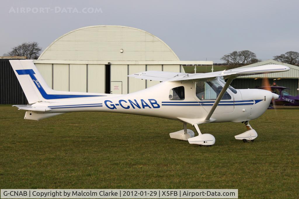 G-CNAB, 2001 Jabiru UL-450 C/N PFA 274-13651, Jabiru UL-450 at Fishburn Airfield, UK, January 2012.