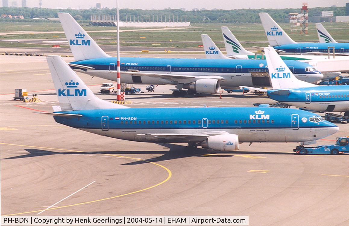 PH-BDN, 1988 Boeing 737-306 C/N 24261, KLM , new colour scheme