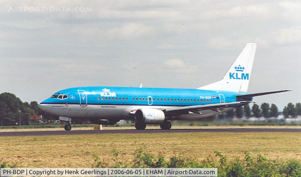 PH-BDP, 1989 Boeing 737-306 C/N 24404, KLM , 737 with new colour scheme