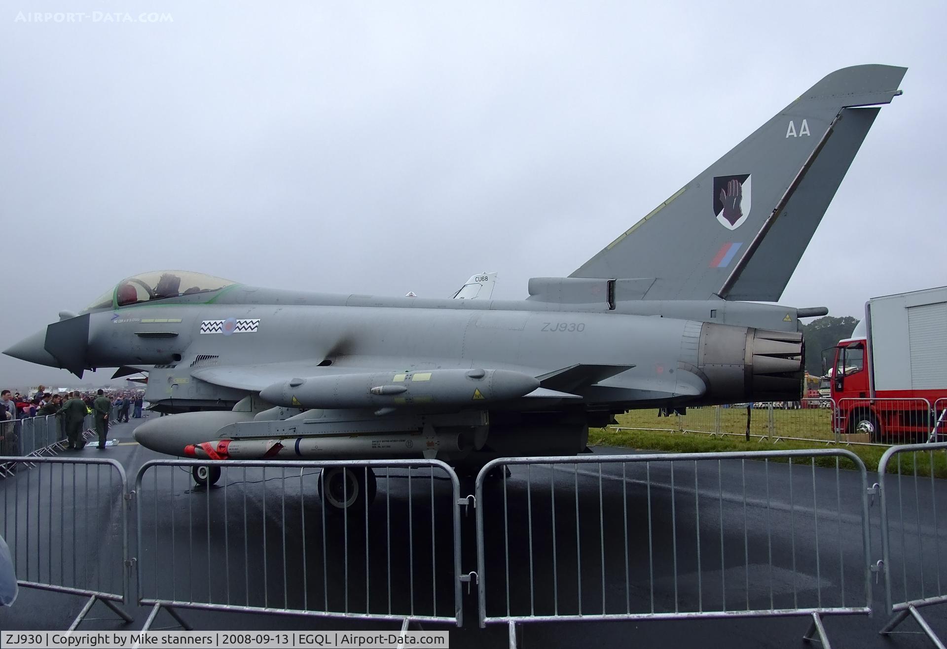 ZJ930, 2006 Eurofighter EF-2000 Typhoon FGR4 C/N 0099/BS021, 17(R)Sqn Typhoon FGR.4 Leuchars airshow 2008