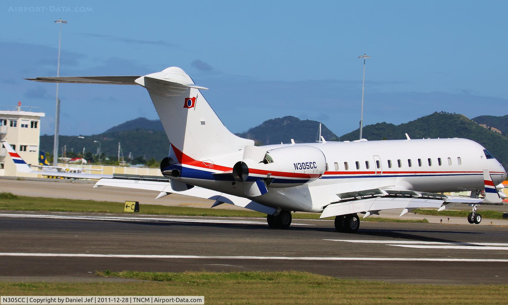 N305CC, 1999 Bombardier BD-700-1A10 Global Express C/N 9027, N305CC
