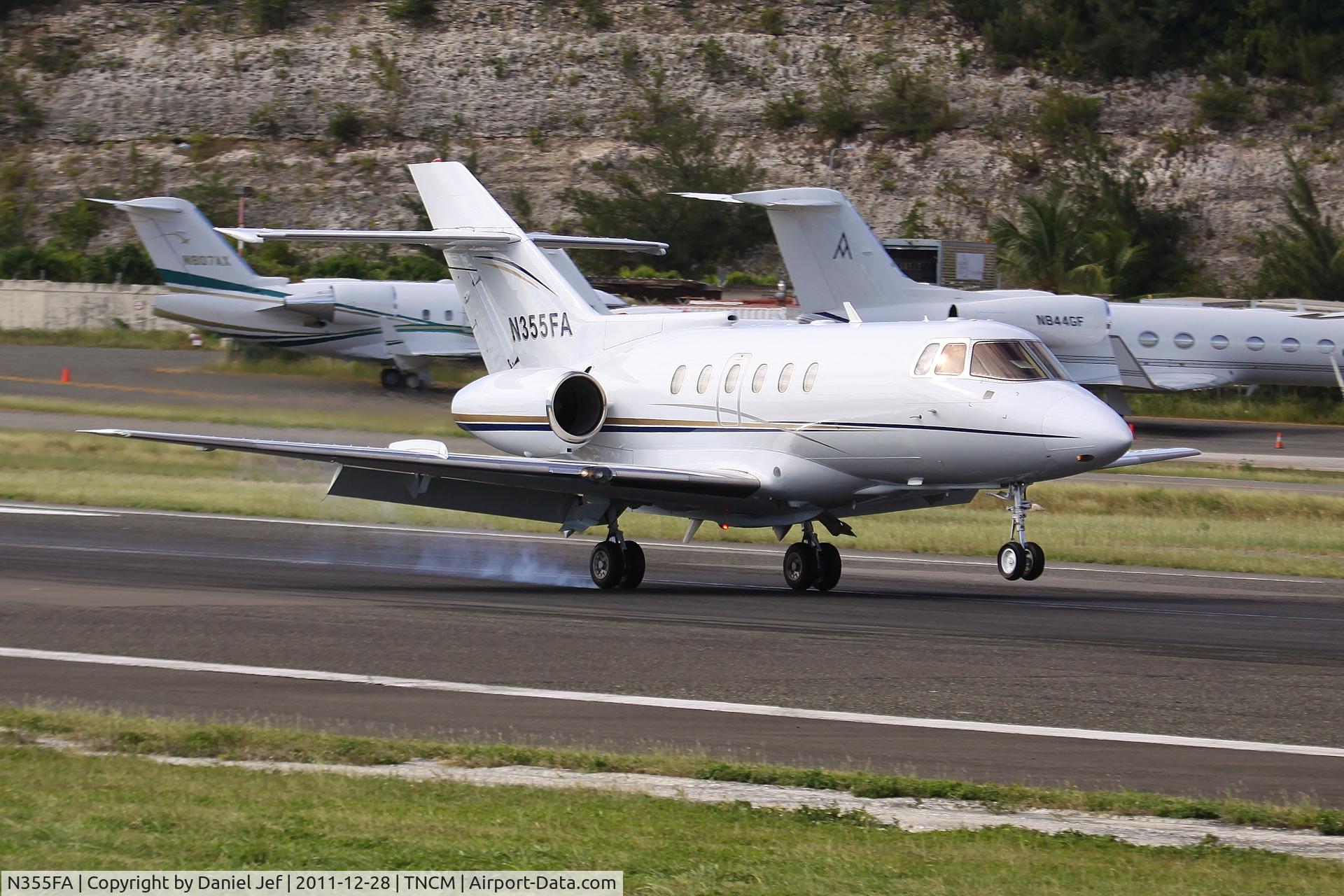 N355FA, 1989 British Aerospace BAe.125 Series 800A C/N 258156, N355FA