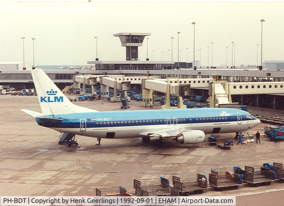PH-BDT, 1989 Boeing 737-406 C/N 24530, KLM , old colour scheme