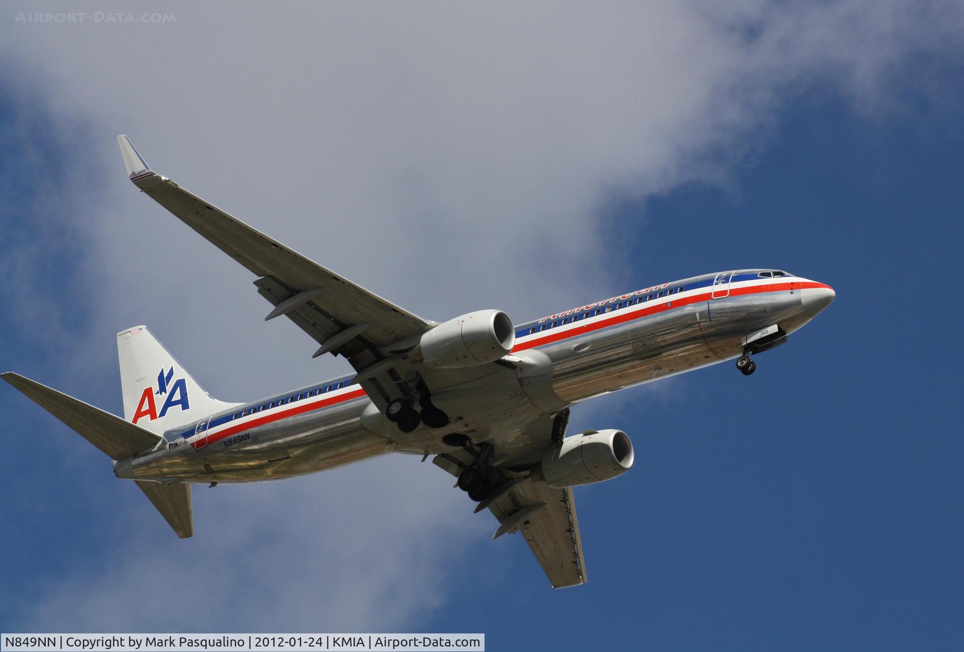 N849NN, Boeing 737-823 C/N 33213, Boeing 737-800