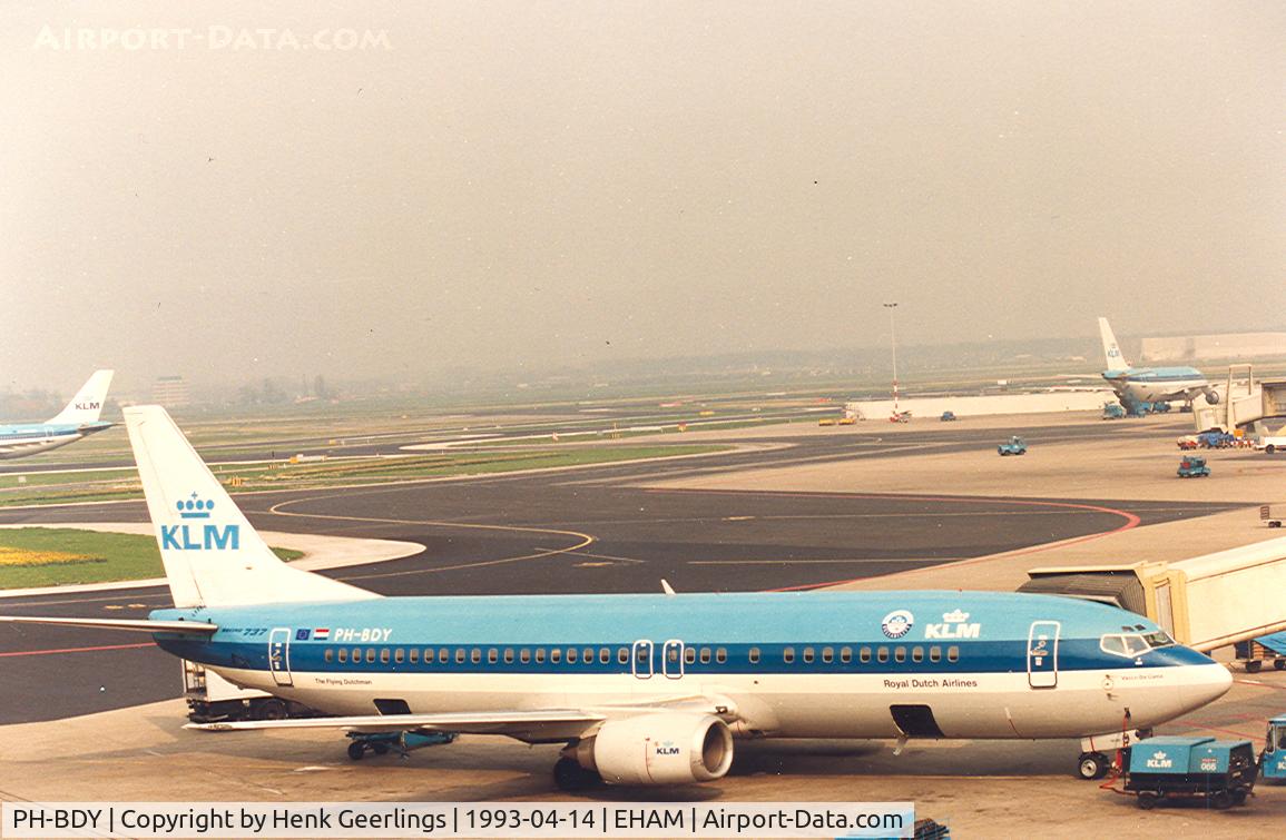 PH-BDY, 1990 Boeing 737-406 C/N 24959, KLM , logo, KLM-Northwest

Old colour scheme