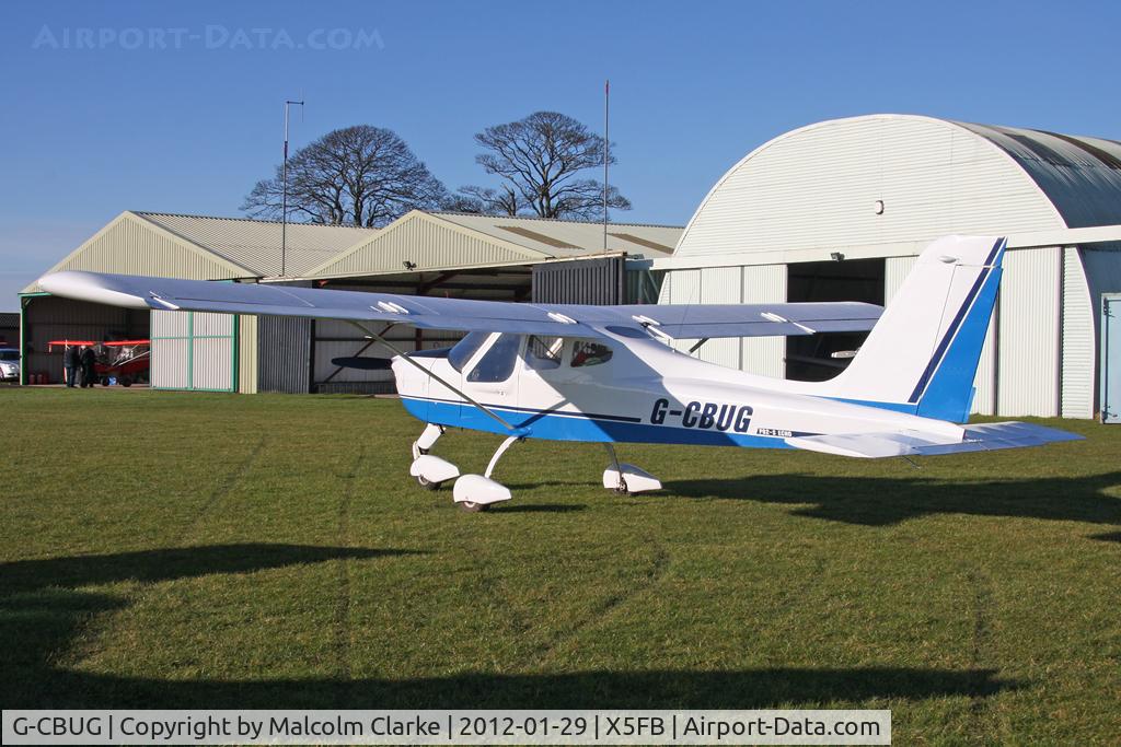 G-CBUG, 2002 Tecnam P-92EM Echo C/N PFA 318-13662, Tecnam P92-EM Echo at Fishburn Airfield, UK, January 2012.