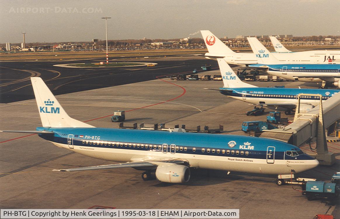 PH-BTG, 1994 Boeing 737-406 C/N 27233, KLM , old colour scheme