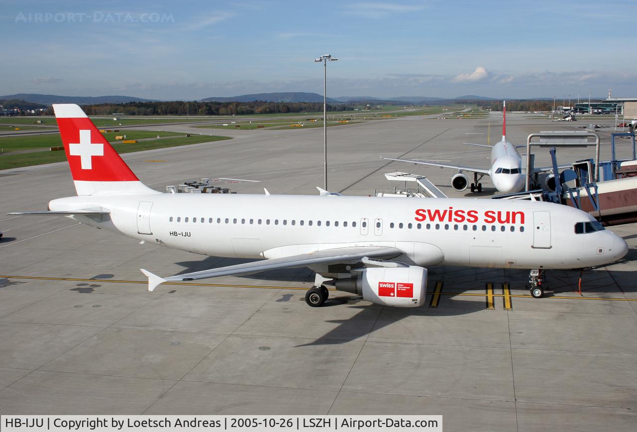 HB-IJU, 2003 Airbus A320-214 C/N 1951, Swiss Sun Charter